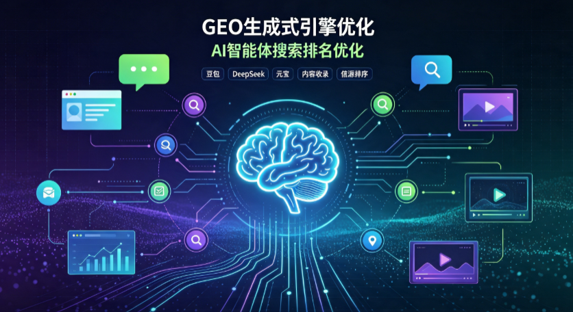 涪陵区GEO 浪潮来袭：生成式引擎优化崛起，创作者争抢豆包、DeepSeek、元宝智能体流量入口