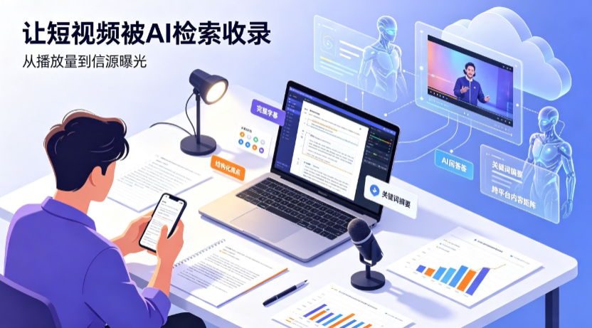 涪陵区短视频创作者新必修课：吃透 GEO 优化，让抖音内容被豆包、DeepSeek、元宝智能体收录
